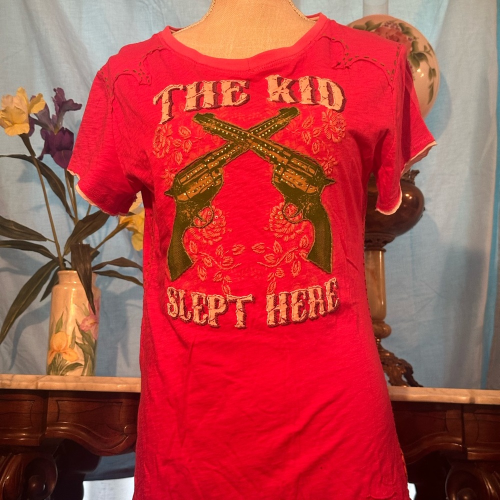Red Graphic Kids T-Shirt